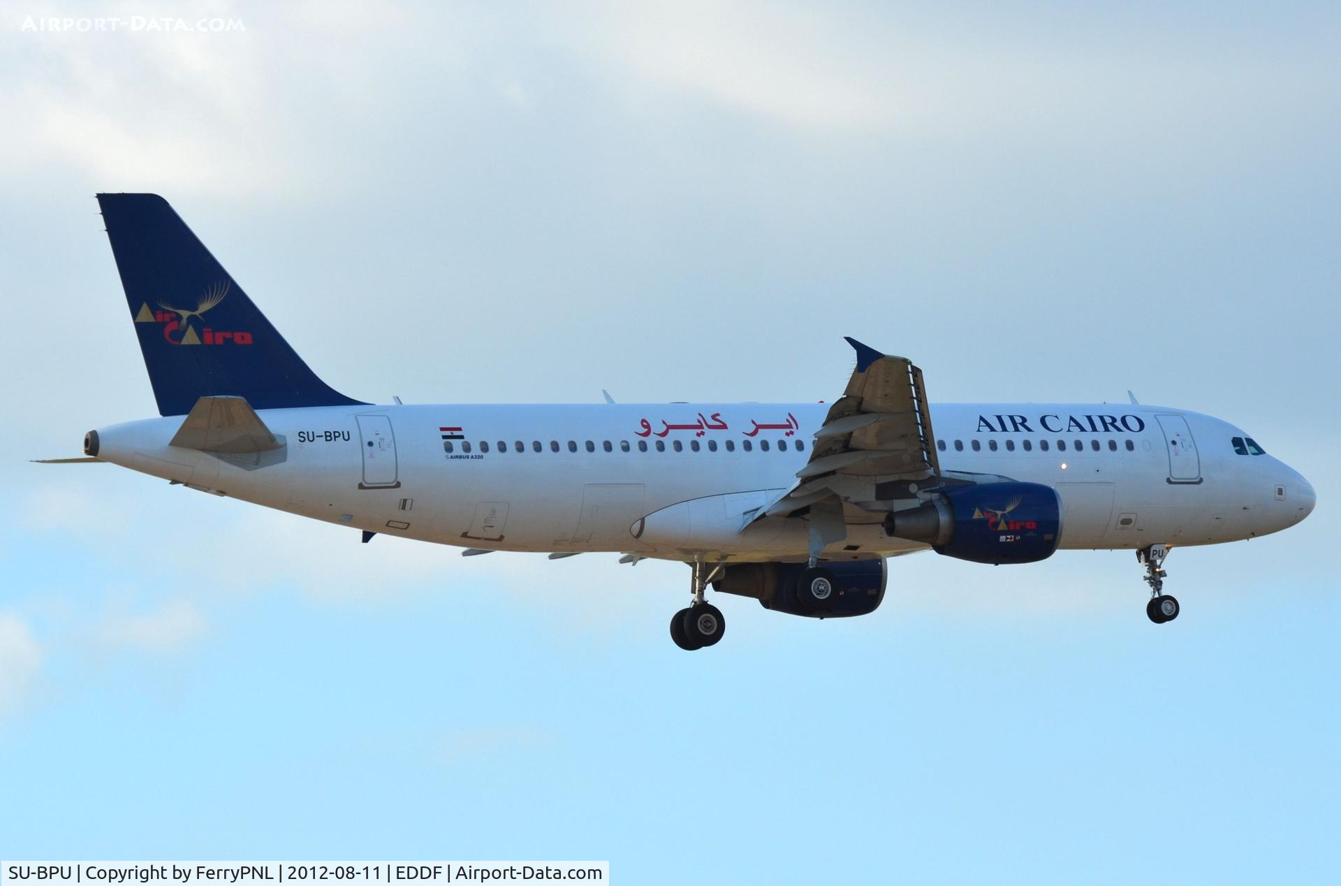 SU-BPU, 2006 Airbus A320-214 C/N 2937, Air Cairo A320 arriving