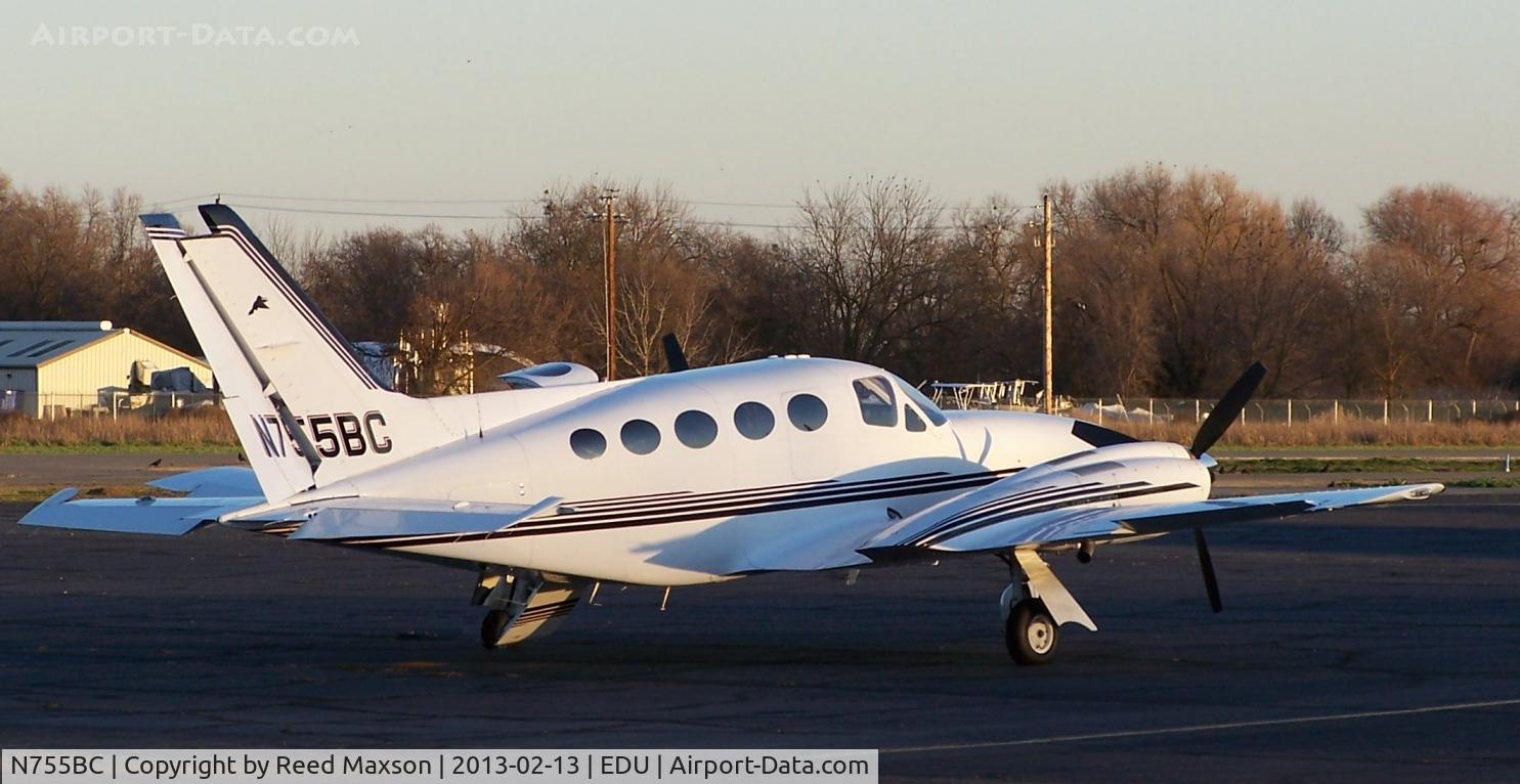 N755BC, 1978 Cessna 421C Golden Eagle C/N 421C0497, On tarmac from right rear.
