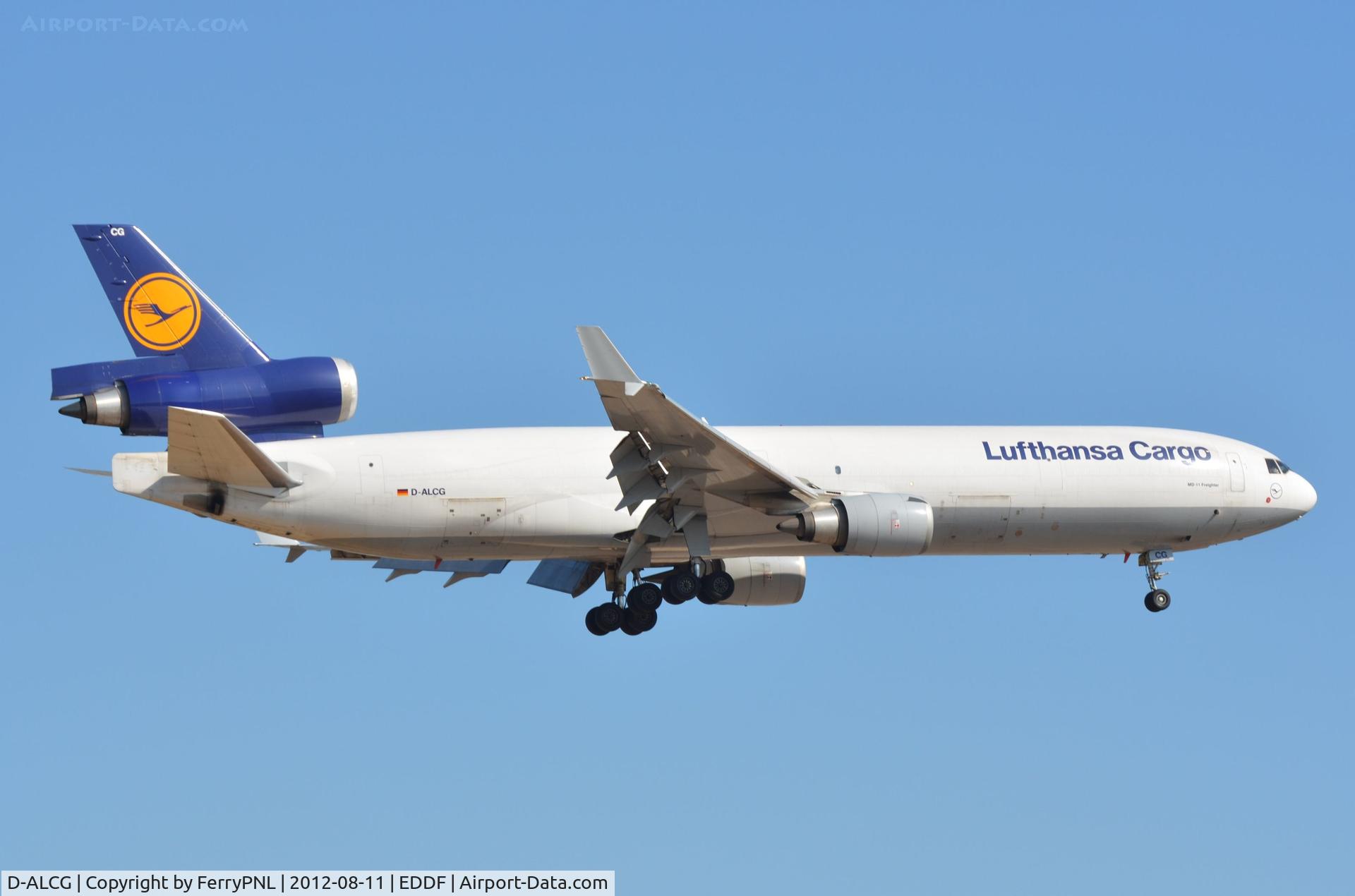 D-ALCG, 1999 McDonnell Douglas MD-11F C/N 48799, Lufthansa Cargo MD11F