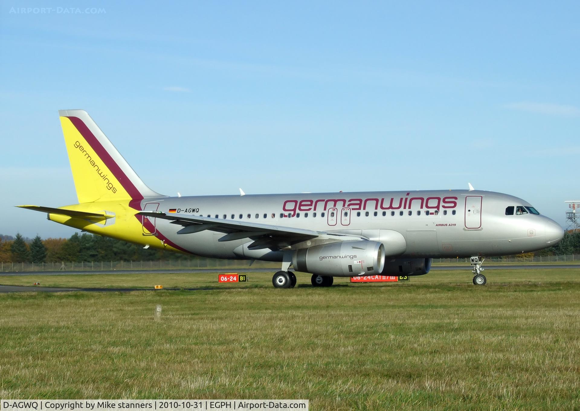 D-AGWQ, 2010 Airbus A319-132 C/N 4256, 
