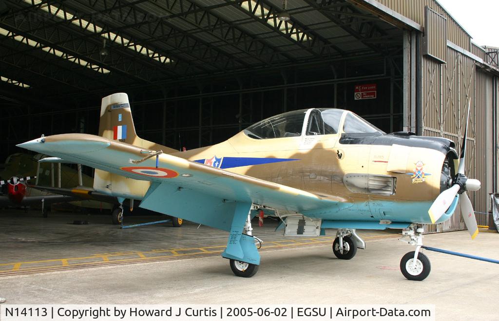 N14113, 1951 North American T-28A Fennec C/N 81-1, Privately owned