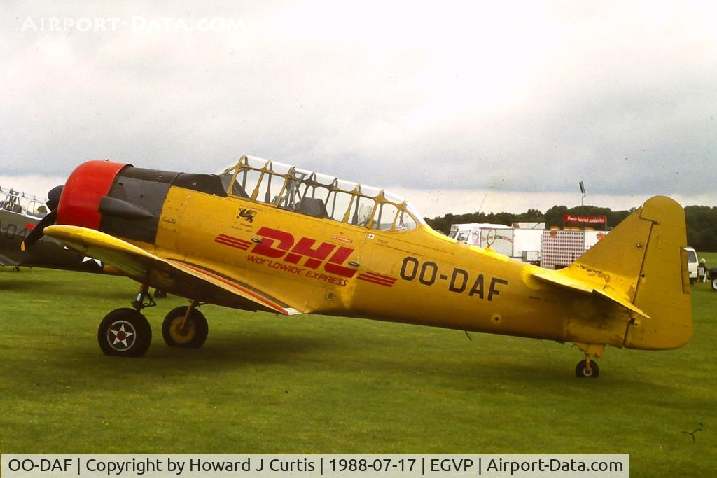 OO-DAF, 1944 Noorduyn AT-16 Harvard IIB C/N 14A-1494, Privately owned