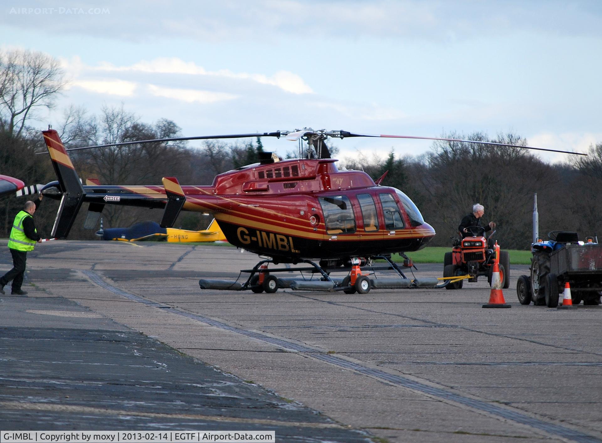 G-IMBL, 2009 Bell 407 C/N 53943, Bell 407 at Fairoaks. Ex N370EB