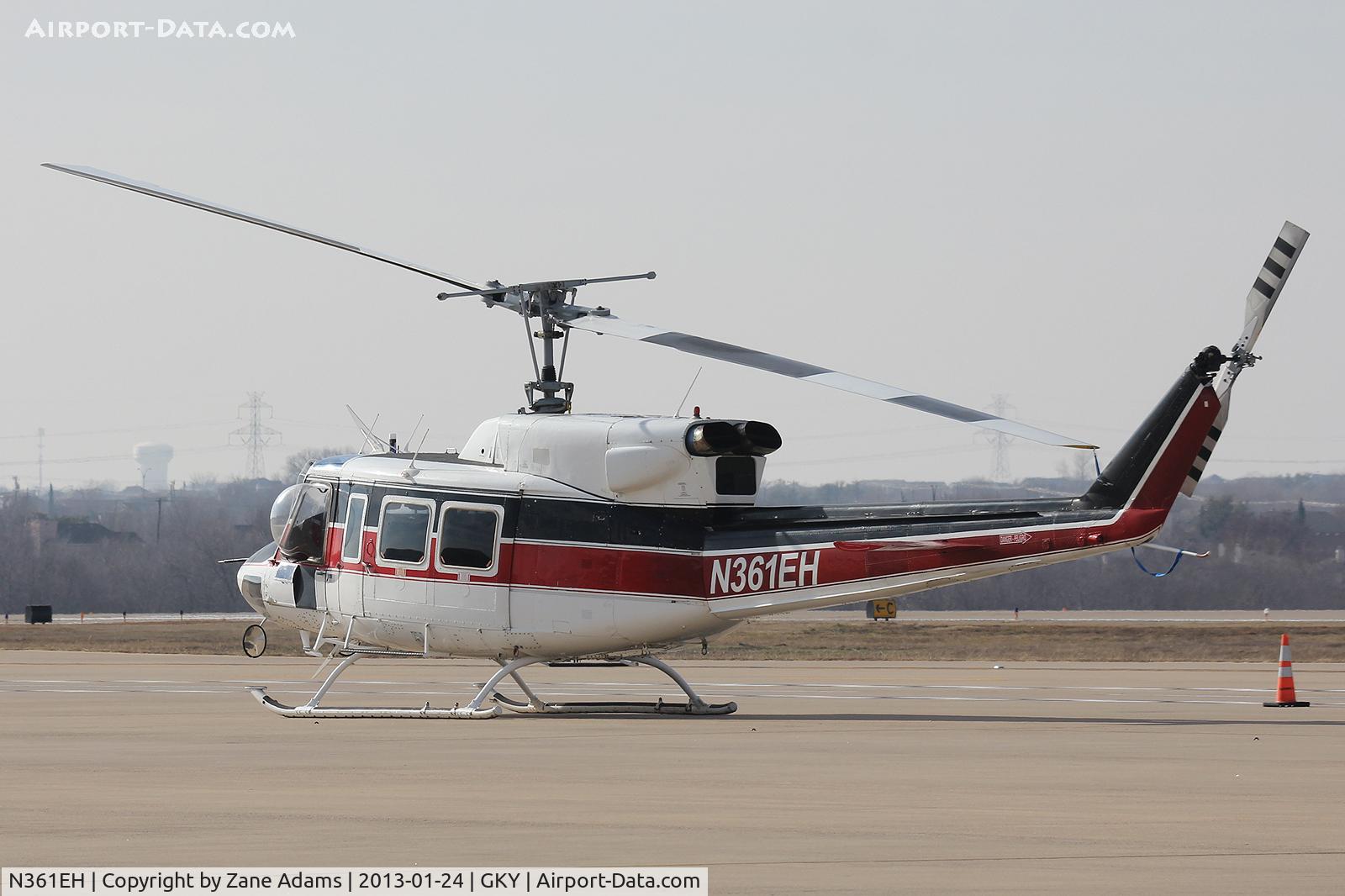 N361EH, Bell 212 C/N 30554, At Arlington Municipal Airport