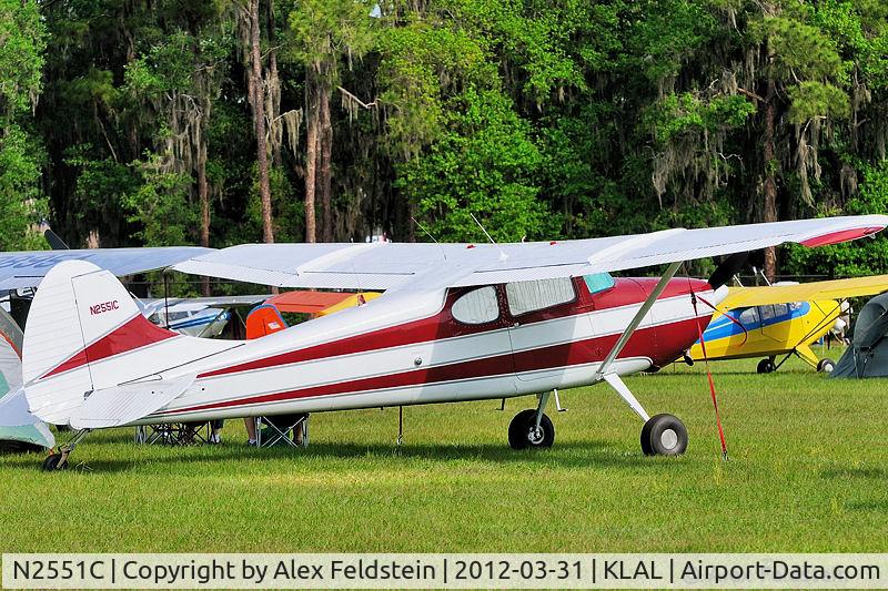 N2551C, 1954 Cessna 170B C/N 26195, SUN-N-FUN