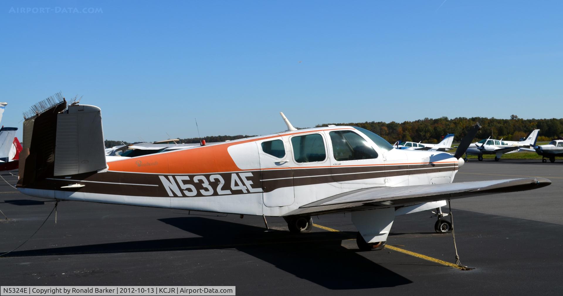 N5324E, 1959 Beech K35 Bonanza C/N D-5819, Culpeper Air Fest 2012