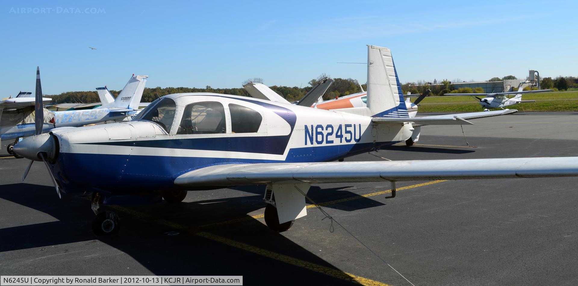 N6245U, 1962 Mooney M20C Ranger C/N 2084, Culpeper Air FEst 2012