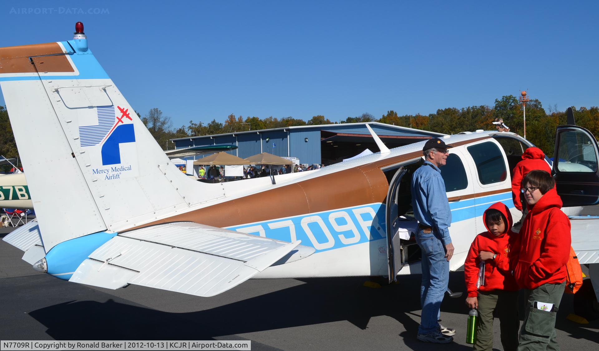 N7709R, 1968 Beech 36 Bonanza C/N E-102, Culpeper Air Fest 2012