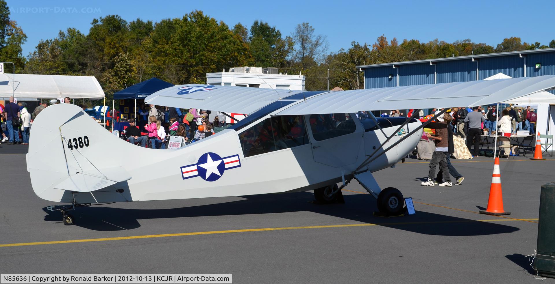 N85636, 1946 Aeronca 7AC Champion C/N 7AC-4380, Culpeper Air Fest 2012