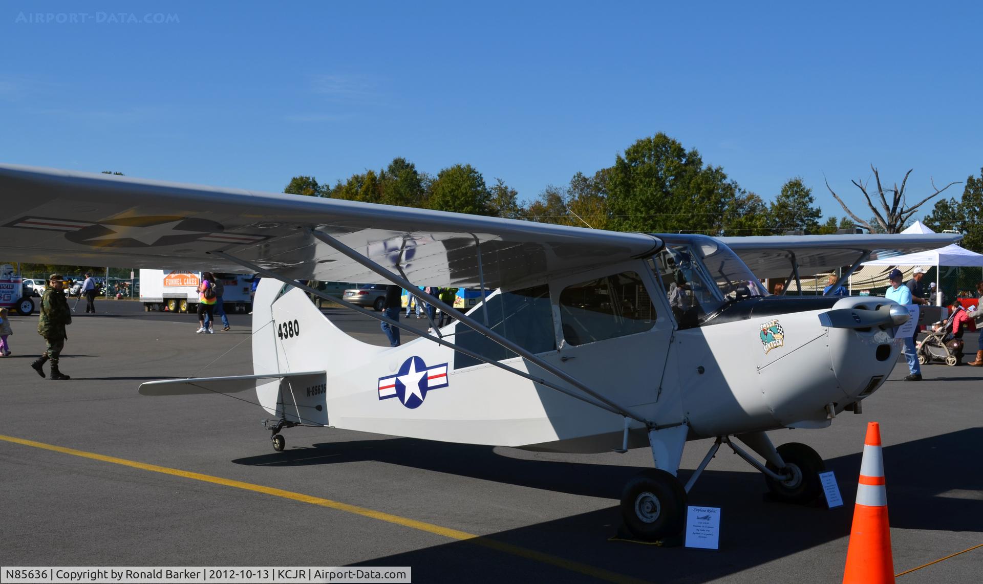 N85636, 1946 Aeronca 7AC Champion C/N 7AC-4380, Culpeper Air Fest 2012