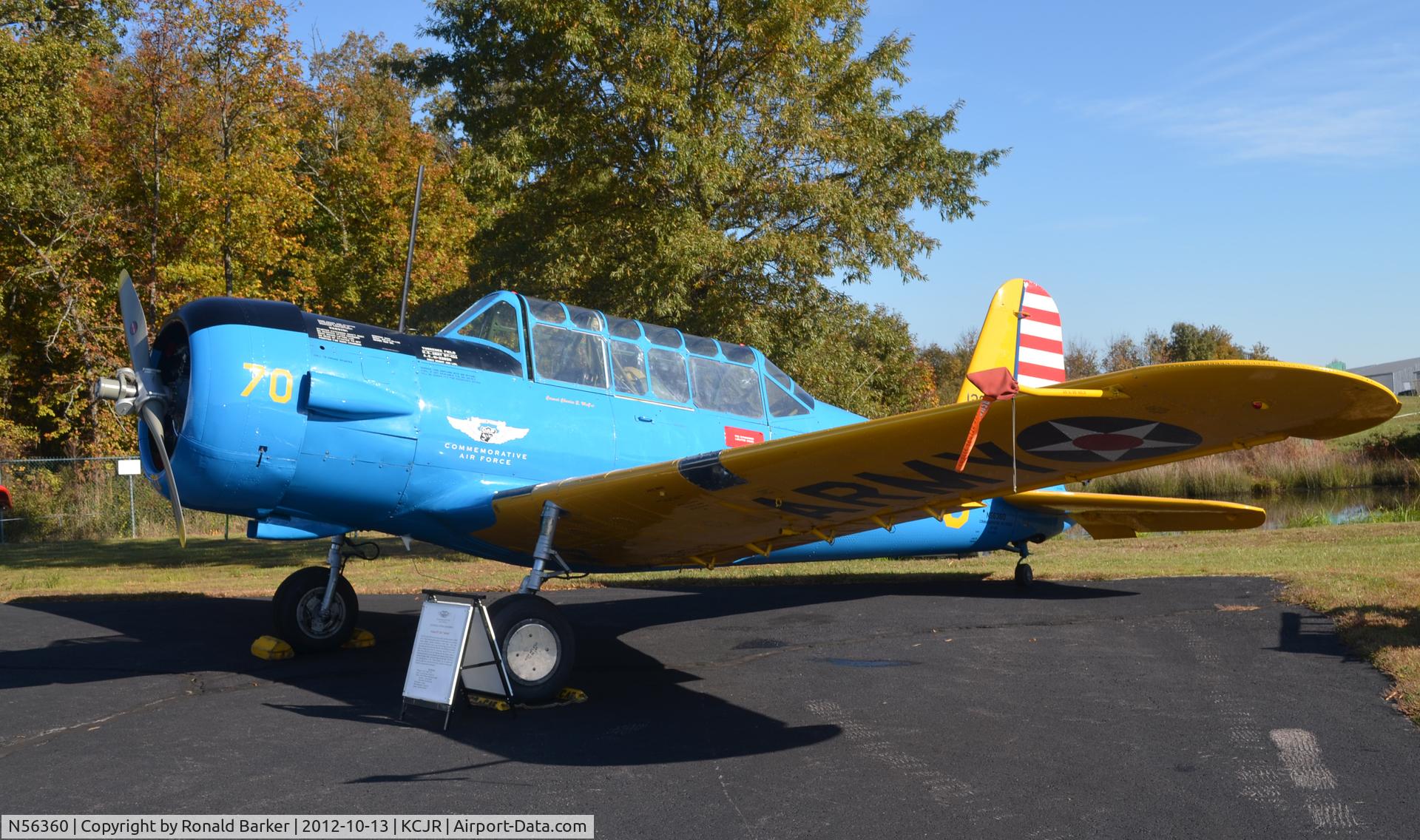 N56360, 1942 Convair BT-13A Valiant C/N 5946, Culpeper Air Fest 2012