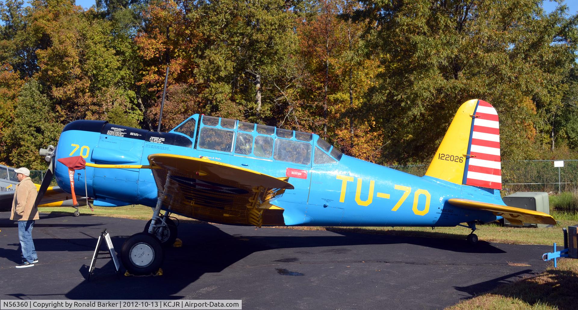 N56360, 1942 Convair BT-13A Valiant C/N 5946, Culpeper Air Fest 2012