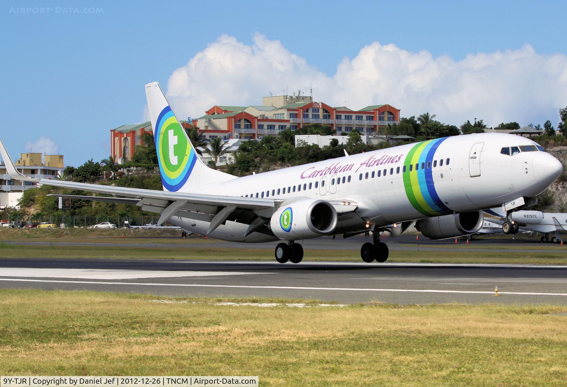 9Y-TJR, 2009 Boeing 737-8K2 C/N 37160, 9Y-TJR