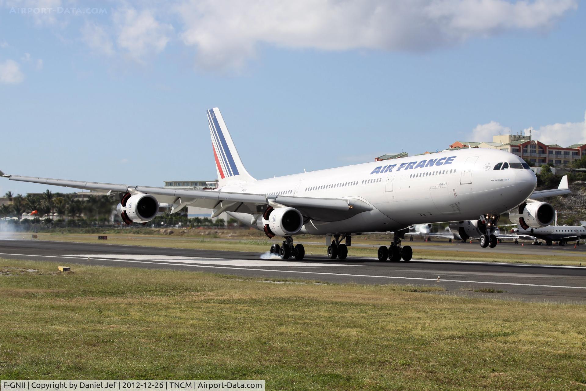 F-GNII, 2001 Airbus A340-313X C/N 399, F-GNII