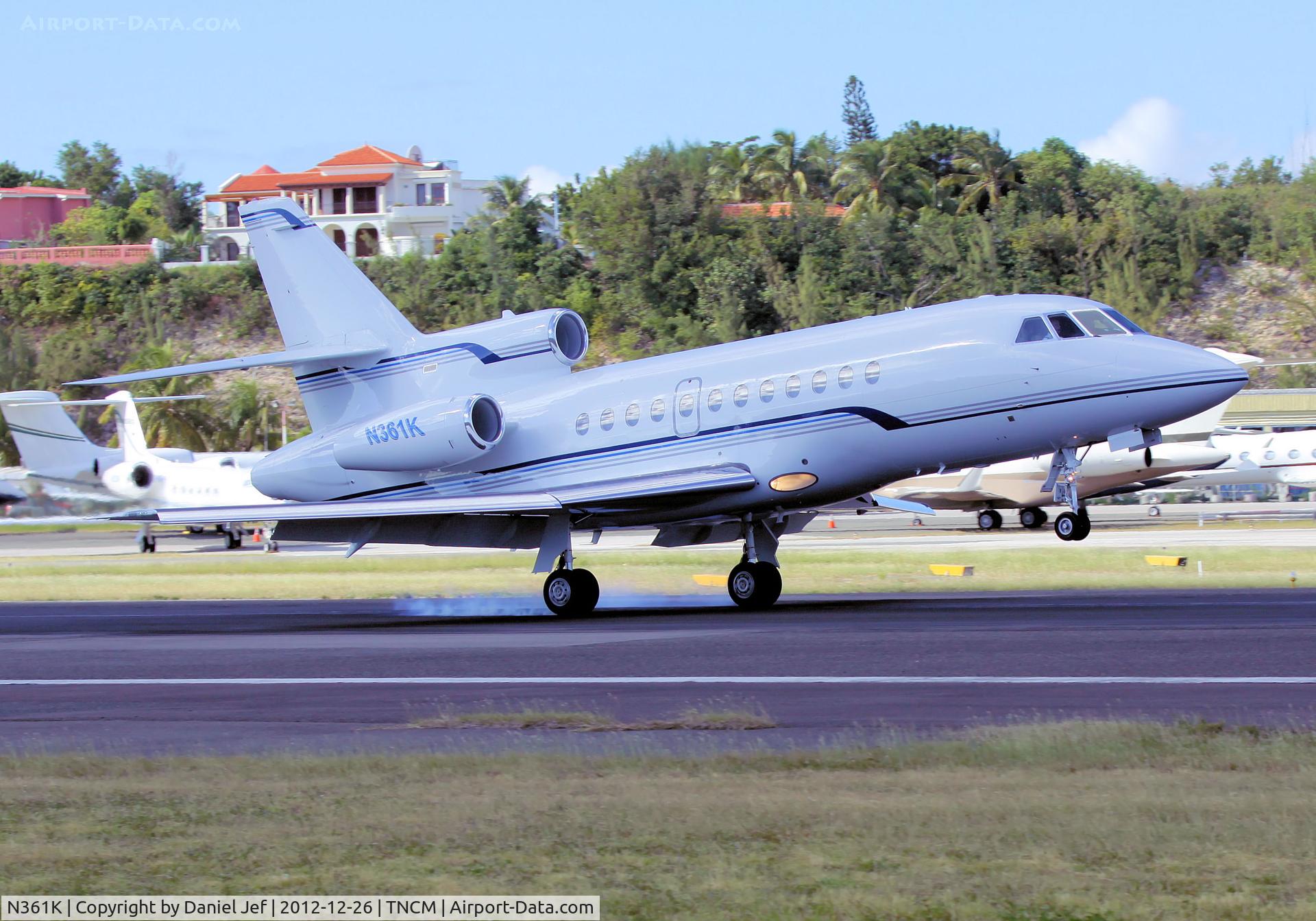 N361K, 1990 Dassault Falcon 900EX C/N 83, N361K