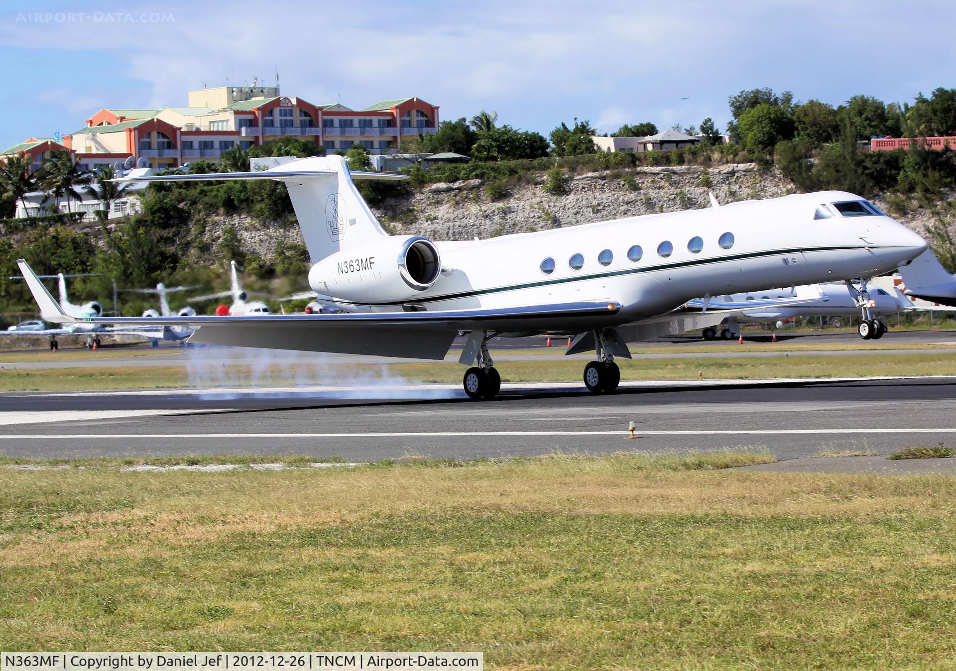 N363MF, 2006 Gulfstream Aerospace GV-SP (G550) C/N 5112, N363MF