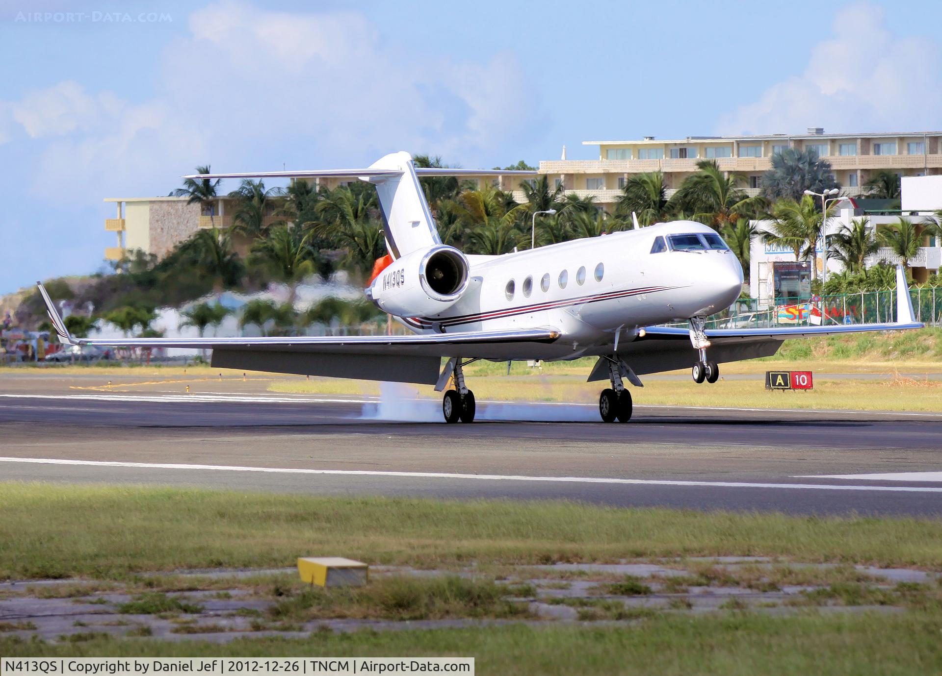 N413QS, 2004 Gulfstream Aerospace G-IV (G400) C/N 1521, N413QS