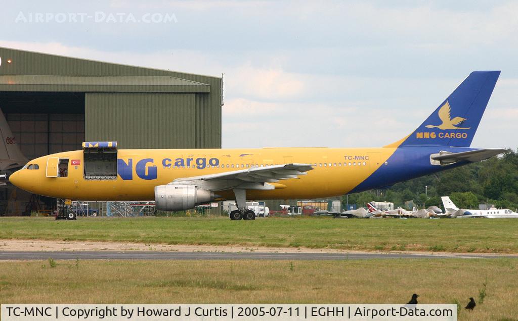 TC-MNC, Airbus A300F4-203 C/N 277, MNG Cargo, at BASCO