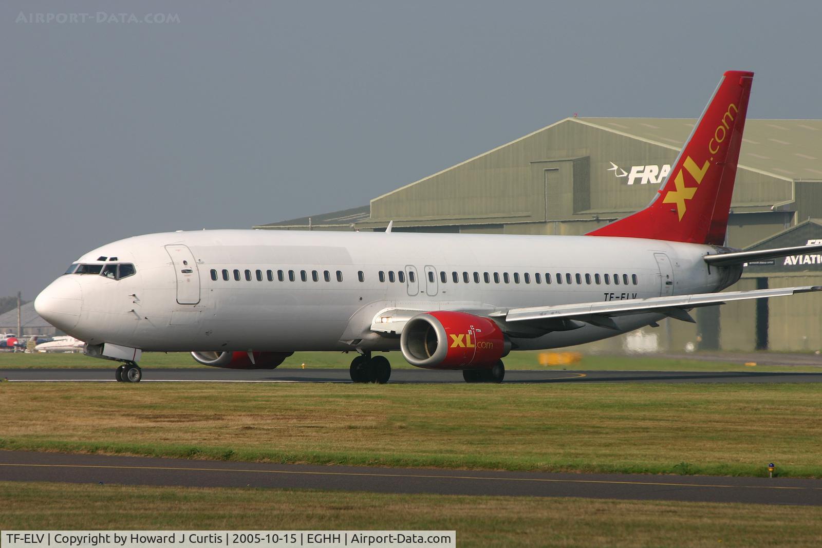 TF-ELV, 1990 Boeing 737-4S3 C/N 24796, XL.com