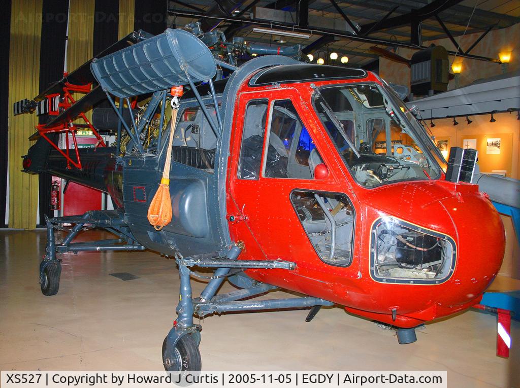 XS527, 1963 Westland Wasp HAS.1 C/N F9543, Preserved at the Fleet Air Arm Museum