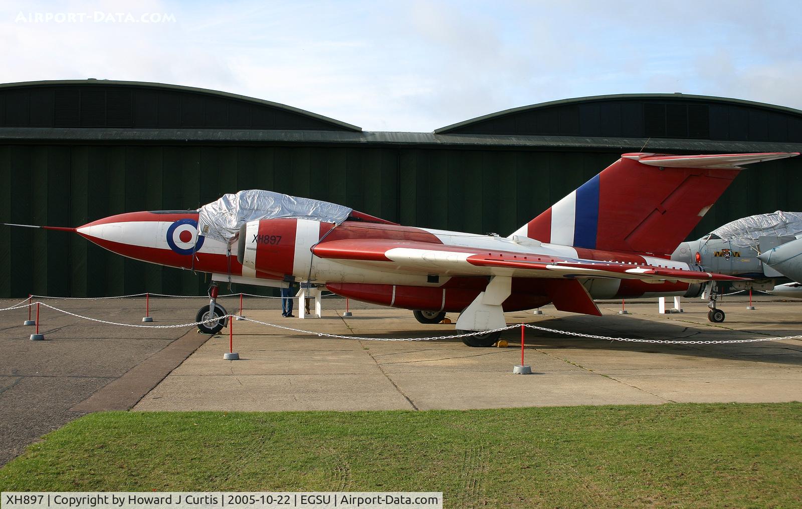 XH897, 1958 Gloster Javelin FAW.9 C/N Not found XH897, Preserved at the Imperial War Museum.