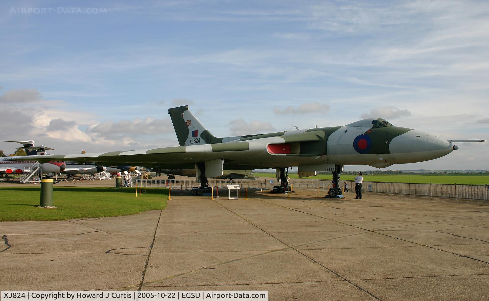 XJ824, 1961 Avro Vulcan B.2A C/N Set 24, Preserved at the Imperial War Museum.