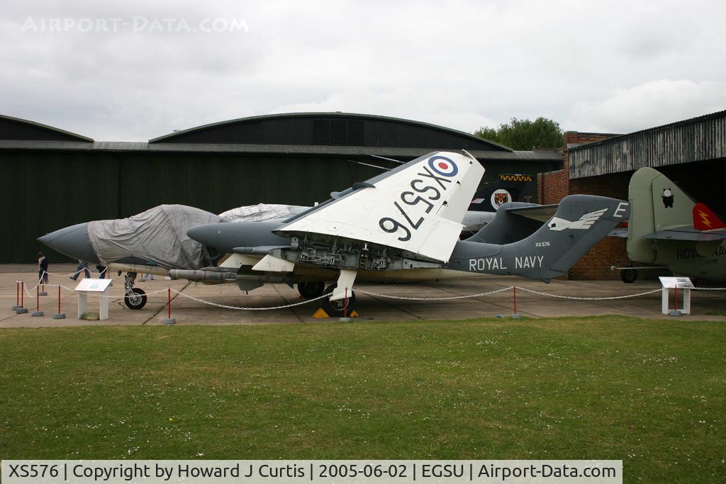XS576, 1964 De Havilland DH-110 Sea Vixen FAW.2 C/N 10134, Preserved at the Imperial War Museum.