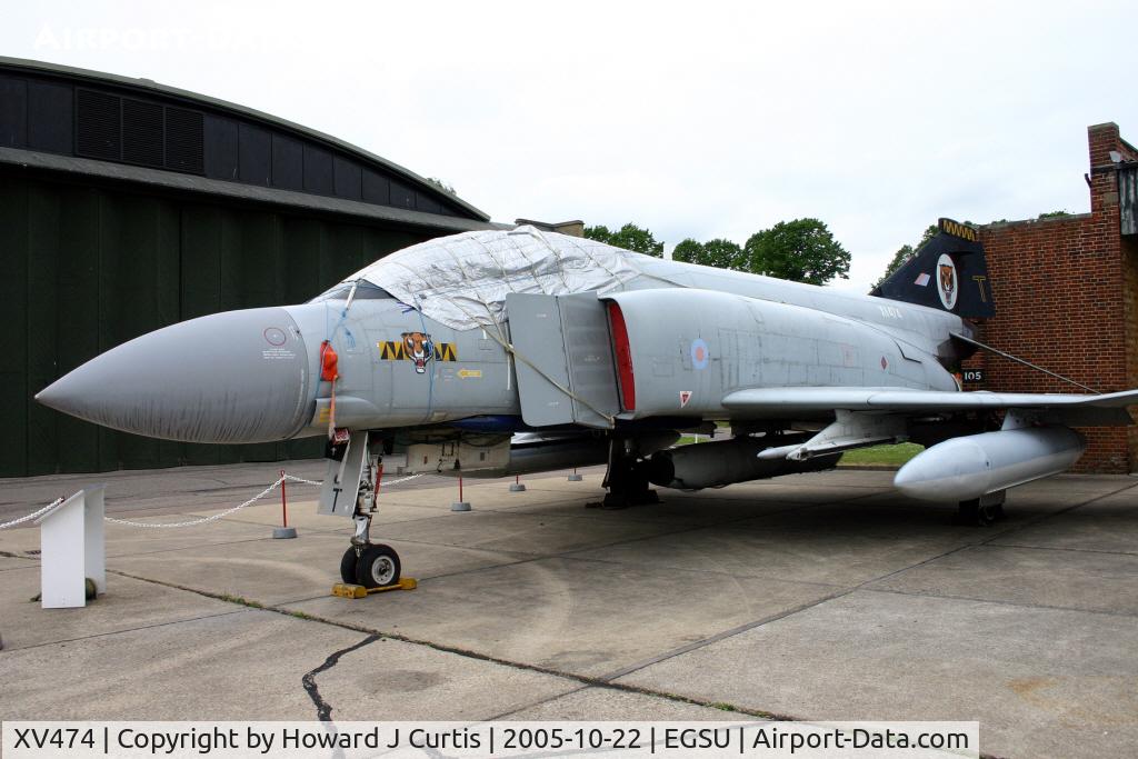 XV474, 1969 McDonnell Douglas Phantom FGR2 C/N 3309, Preserved at the Imperial War Museum.
