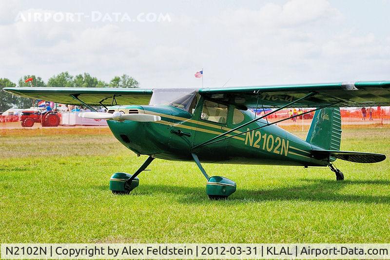 N2102N, Cessna 140 C/N 12338, SUN-N-FUN