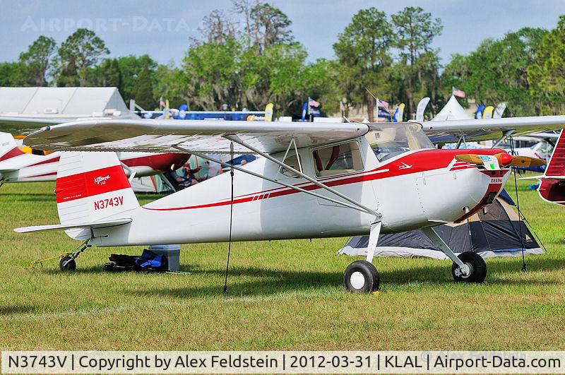 N3743V, 1948 Cessna 140 C/N 15020, SUN-N-FUN