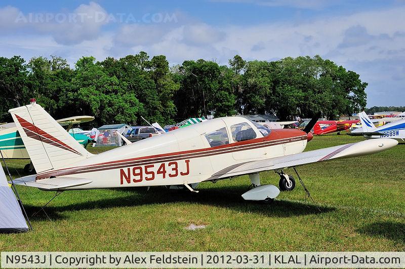 N9543J, 1966 Piper PA-28-180 C/N 28-3672, SUN-N-FUN