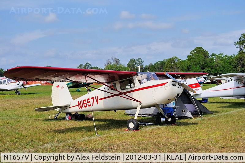 N1657V, 1947 Cessna 140 C/N 13829, SUN-N-FUN