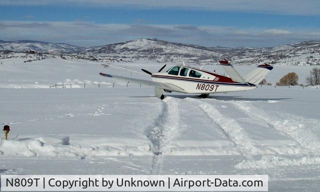 N809T, 1973 Beech V35B Bonanza C/N D-9460, Steamboat Springs, CO