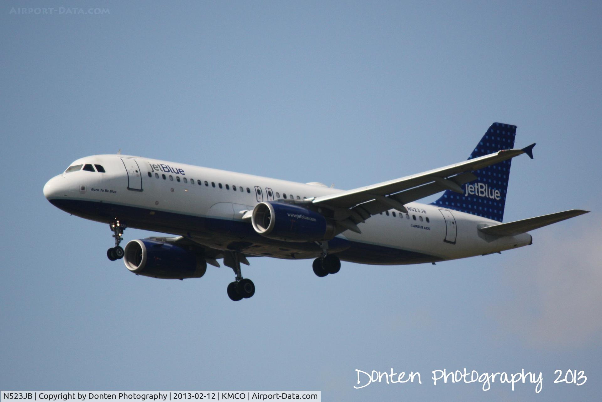 N523JB, 2001 Airbus A320-232 C/N 1506, JetBlue Flight 41 