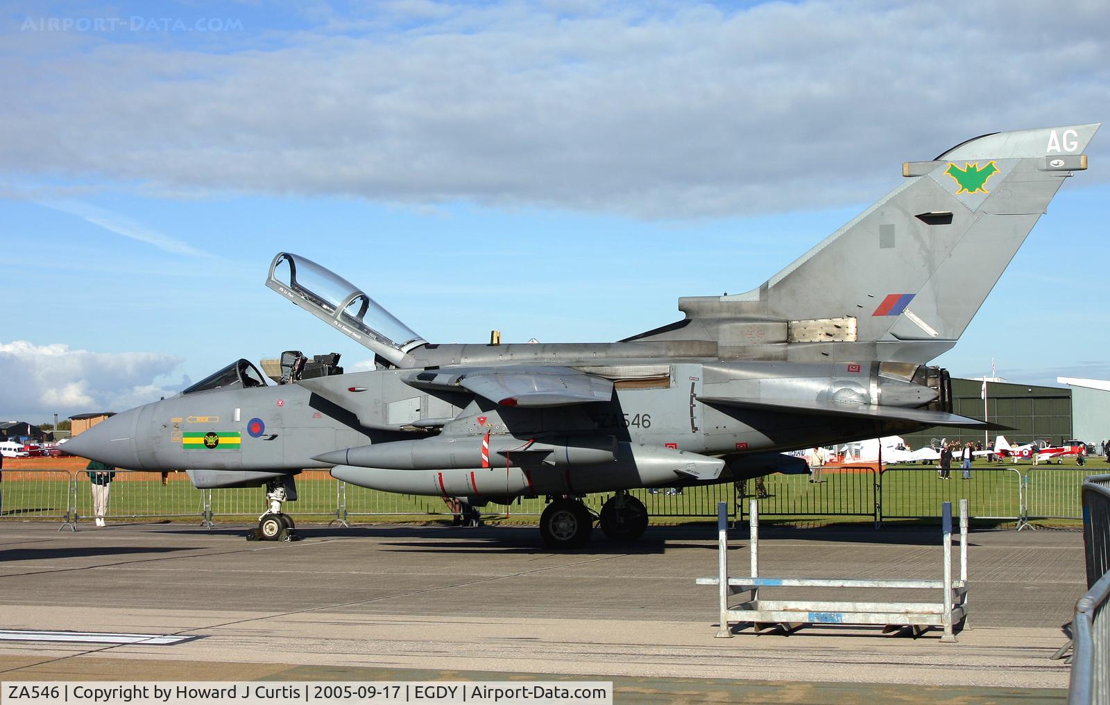 ZA546, 1981 Panavia Tornado GR.4 C/N 058/BS015/3030, AG/9 Squadron.