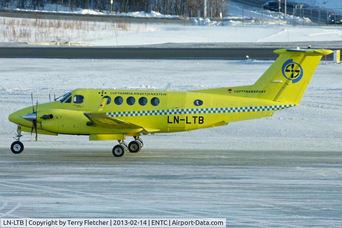 LN-LTB, 2008 Hawker Beechcraft B200 Super King Air C/N BB-2001, Lufttransport AS 's Beech B200 King Air, c/n: BB-2001
at Tromso