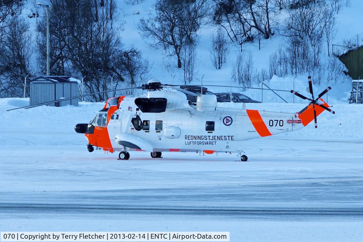 070, 1972 Westland Sea King Mk.43 C/N WA751, 1972 Westland Sea King Mk.43, c/n: WA751 of Norwegian Air Force at Tromso