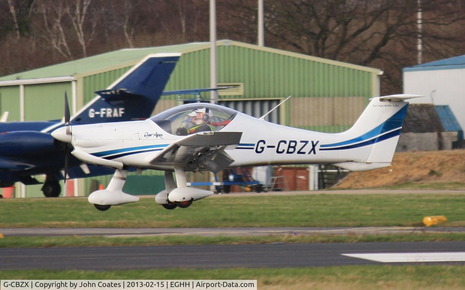 G-CBZX, 2005 Dyn'Aero MCR-01 ULC Banbi C/N PFA 301B-13957, Resident Banbi arriving in the sun