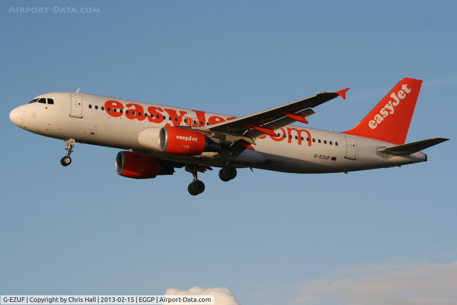 G-EZUF, 2011 Airbus A320-214 C/N 4676, easyJet