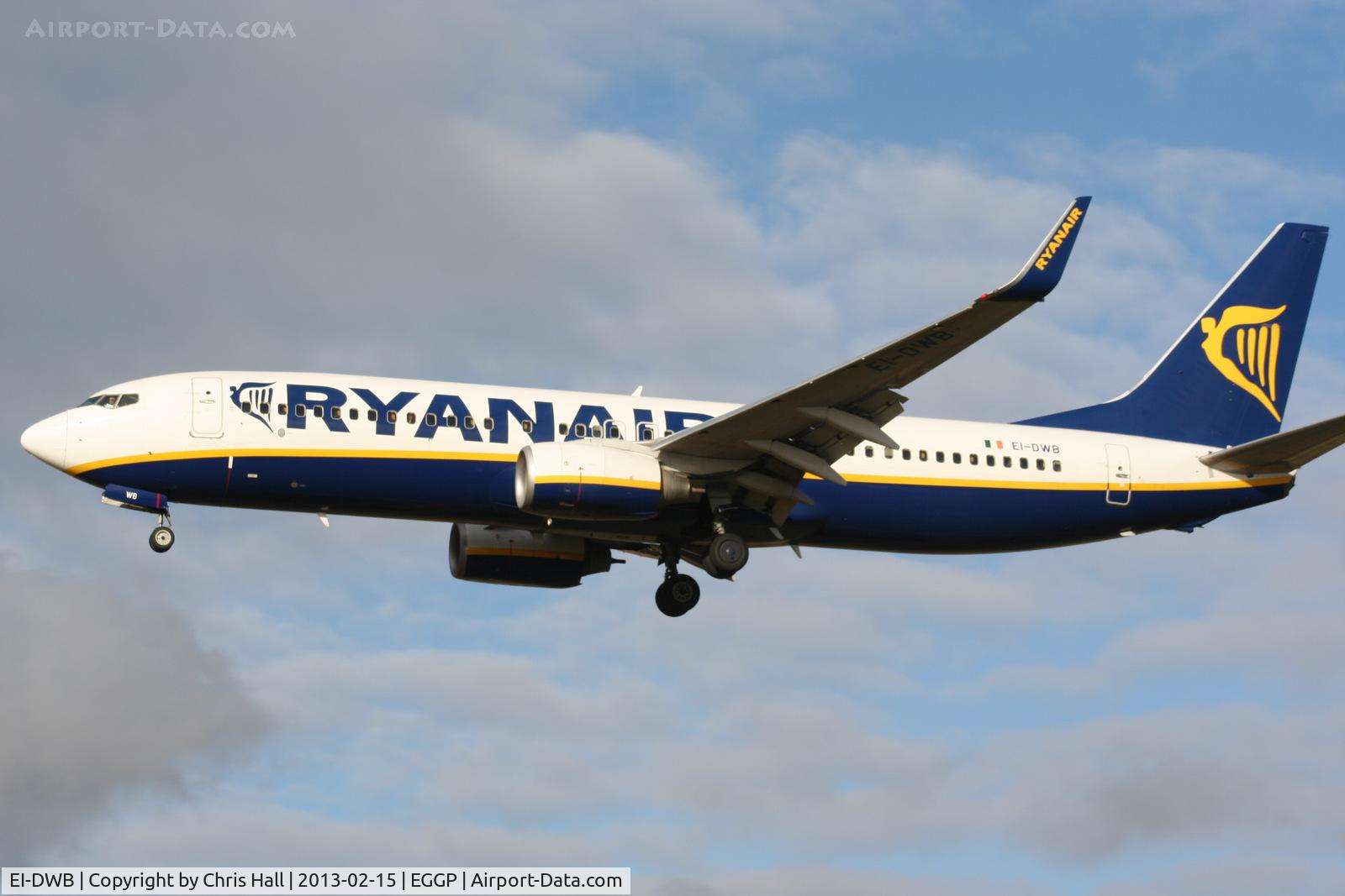 EI-DWB, 2007 Boeing 737-8AS C/N 36075, Ryanair