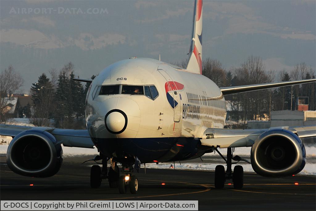 G-DOCS, 1992 Boeing 737-436 C/N 25852, Taken at SZG.
