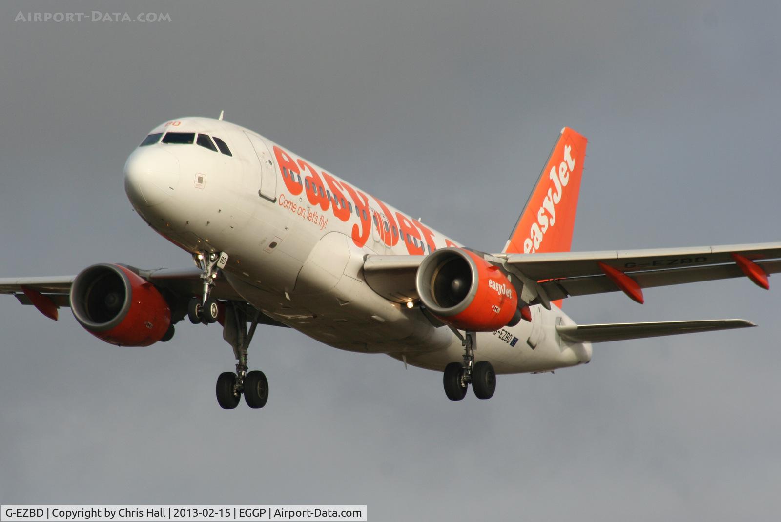G-EZBD, 2006 Airbus A319-111 C/N 2873, easyJet