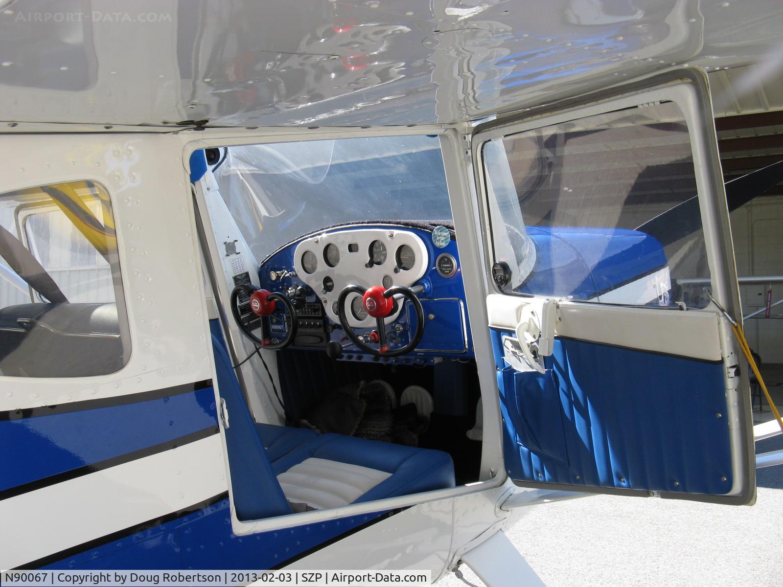 N90067, 1946 Cessna 140 C/N 9128, 1946 Cessna 140, Continental C90 90 Hp upgrade in a nicely refinished aircraft-see older photos, panel.