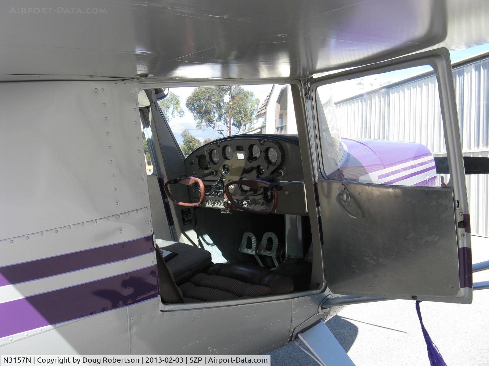 N3157N, 1947 Cessna 120 C/N 13415, 1947 Cessna 120, Continental C85 85 Hp upgrade with generator and starter, panel