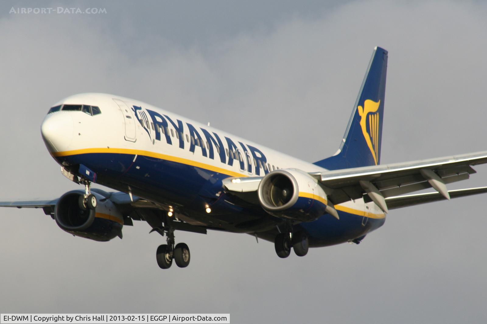 EI-DWM, 2007 Boeing 737-8AS C/N 36080, Ryanair