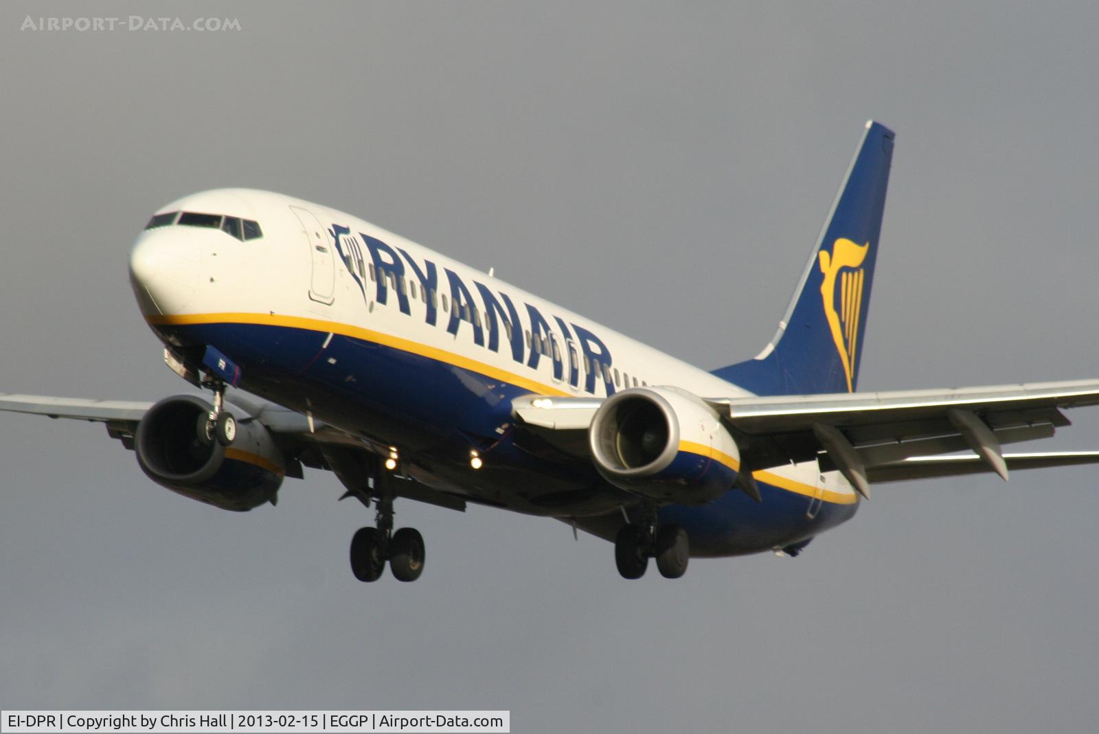 EI-DPR, 2007 Boeing 737-8AS C/N 33614, Ryanair
