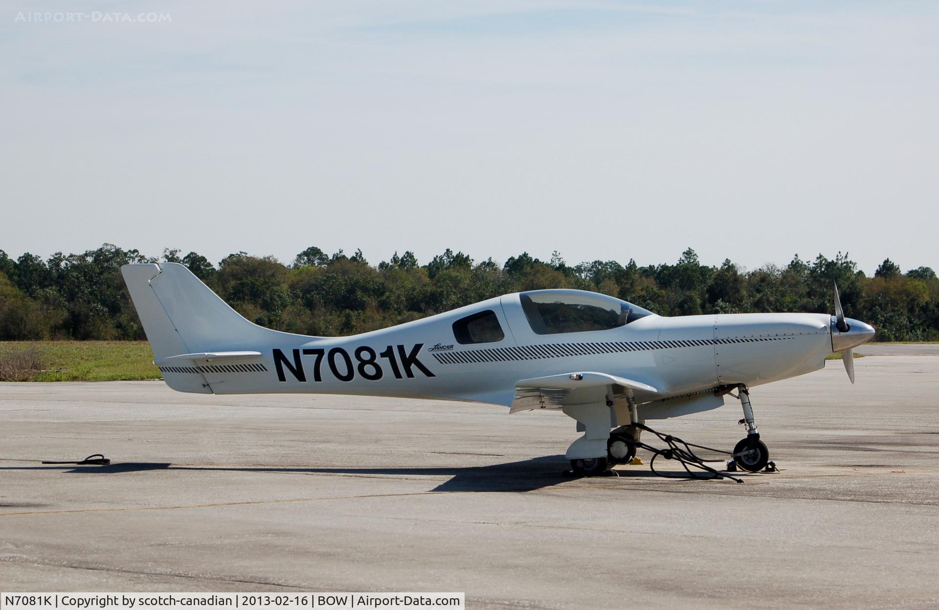 N7081K, 1995 Lancair 320 C/N 191, 1995 Thomas J Torrance LANCAIR 320, N7081K, at Bartow Municipal Airport, Bartow, FL