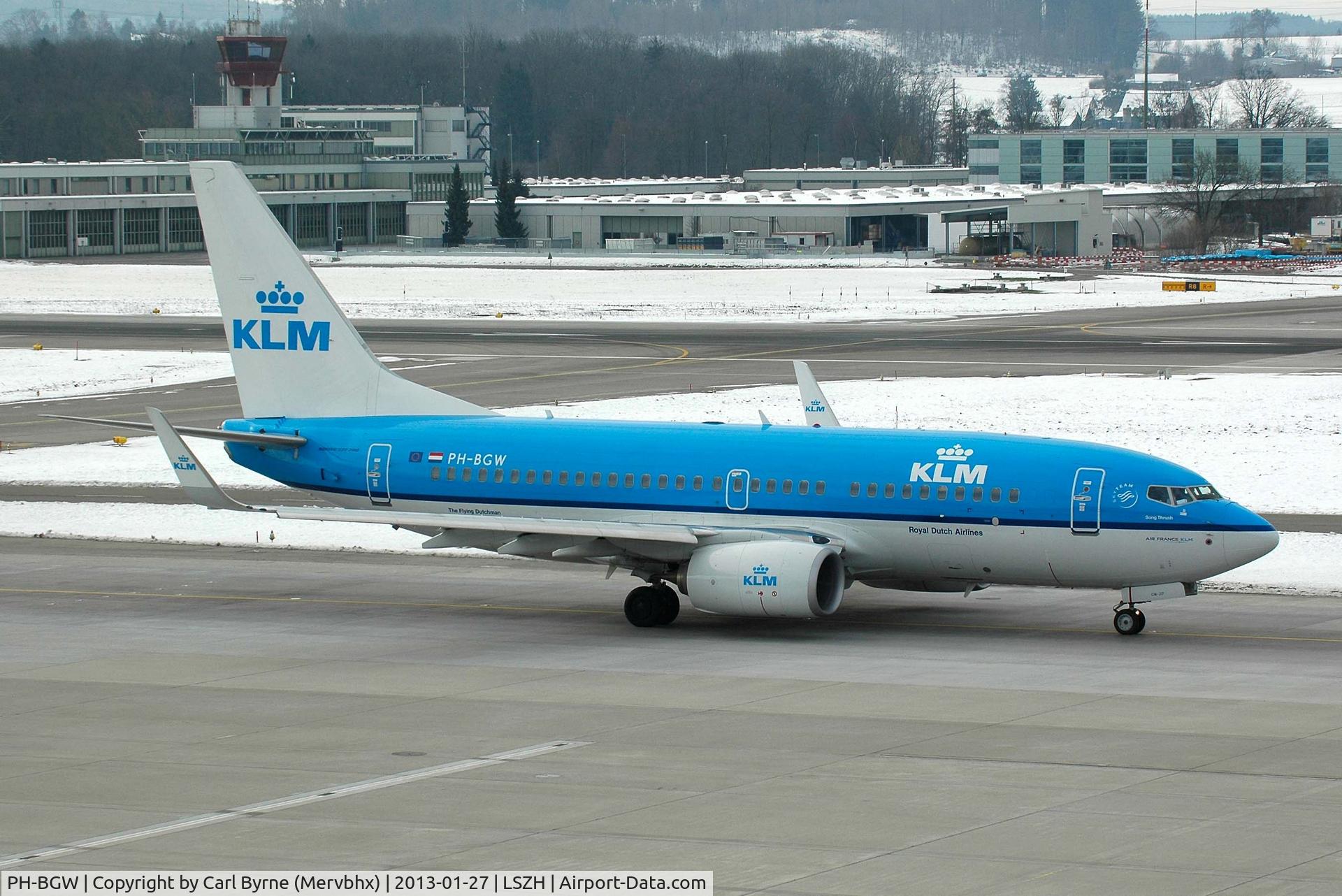 PH-BGW, 2011 Boeing 737-7K2 C/N 38128, Taken from the Spectator Terrace.