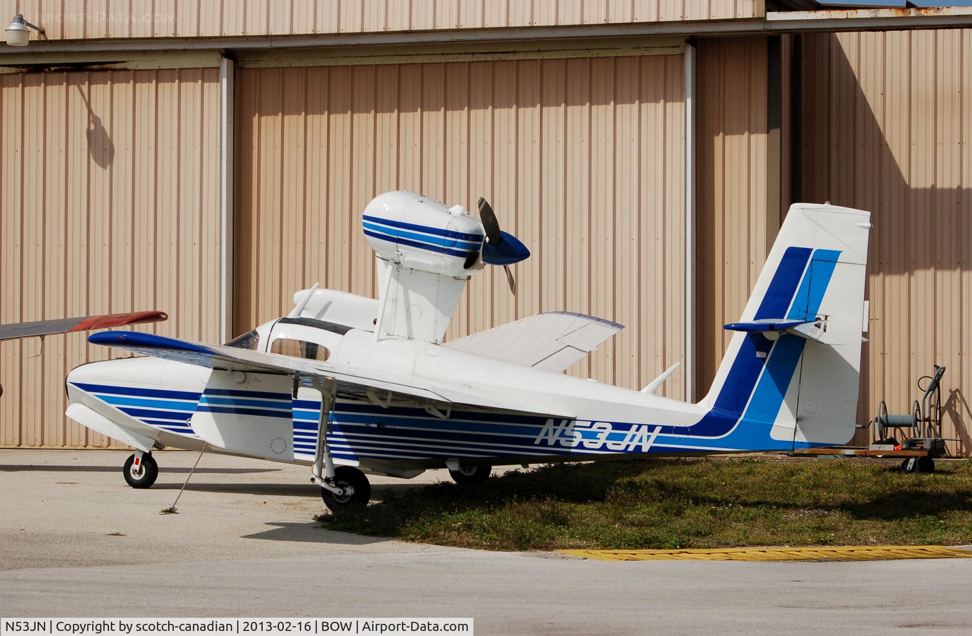 N53JN, 1983 Lake LA-4-200 Buccaneer C/N 1074, 1983 Lake LA-4-200, N53JN, at Bartow Municipal Airport, Bartow, FL