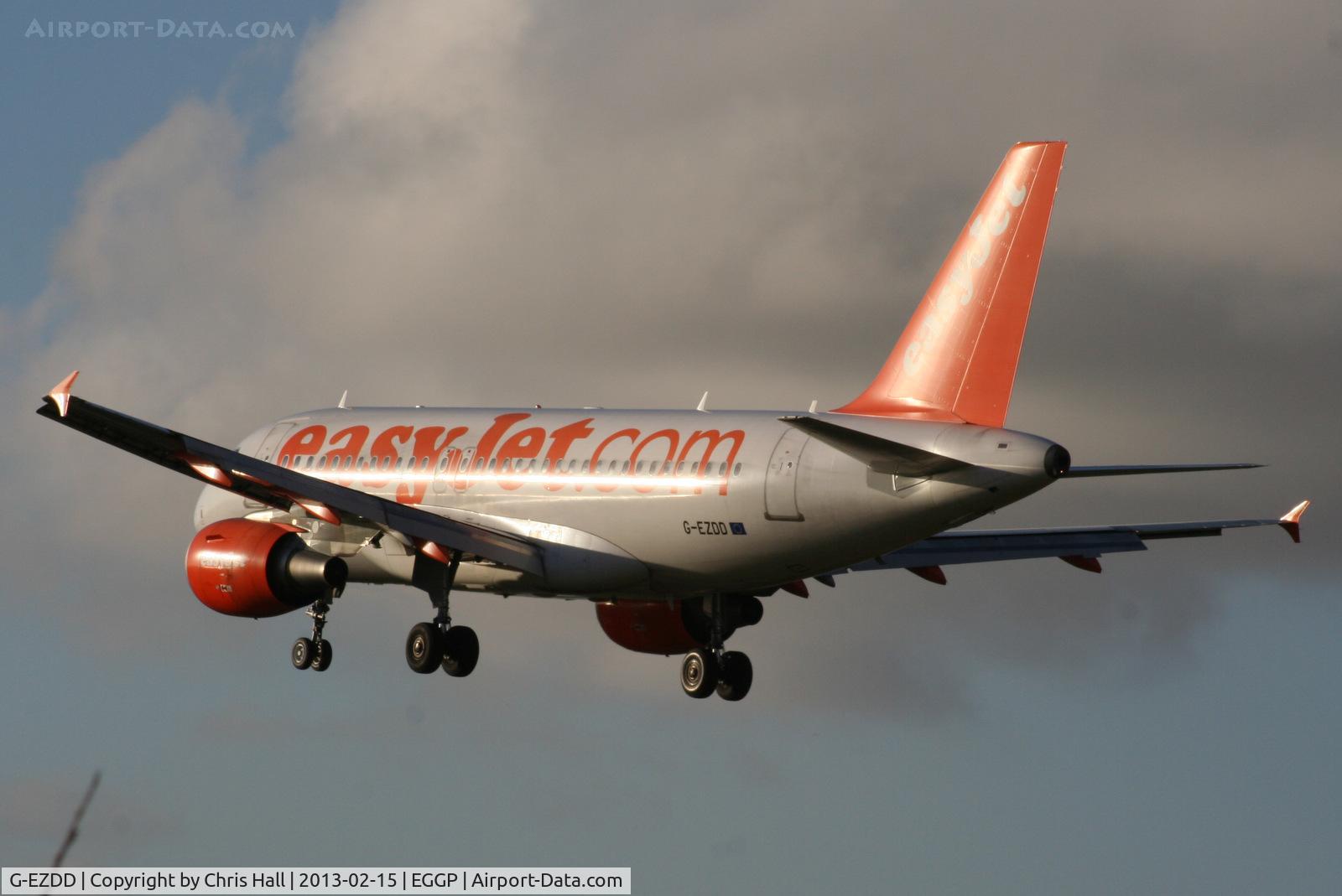 G-EZDD, 2008 Airbus A319-111 C/N 3442, easyJet